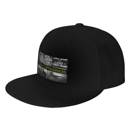 Serial Cliffhangers Flat Brim Vintage Snapback Cap