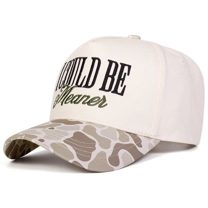 I Could Be Meaner Embroidered Baseball Cap