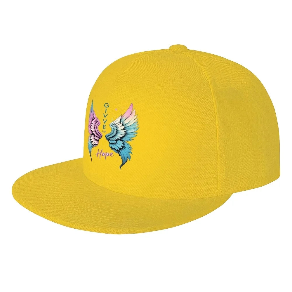 Colorful Wings Graphic Snapback Cap