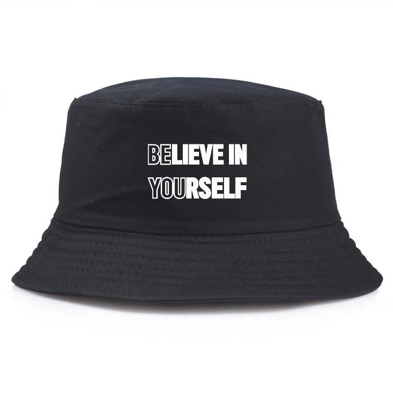 Believe In Yourself Vintage Cotton Bucket Hat