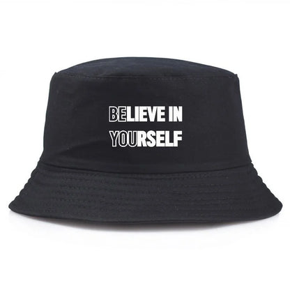 Believe In Yourself Vintage Cotton Bucket Hat