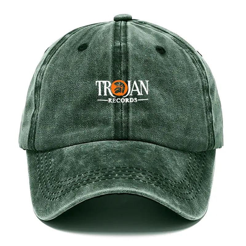 Trojan Warrior Vintage Washed Baseball Cap