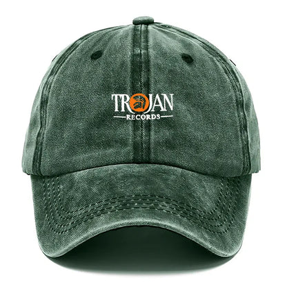 Trojan Warrior Vintage Washed Baseball Cap