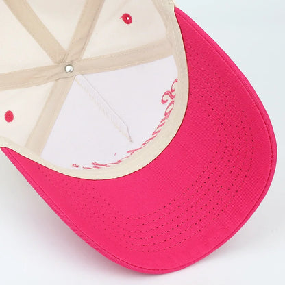 Embroidery Trucker Hat Men Women Summer Caps Breathable Outdoor Sports