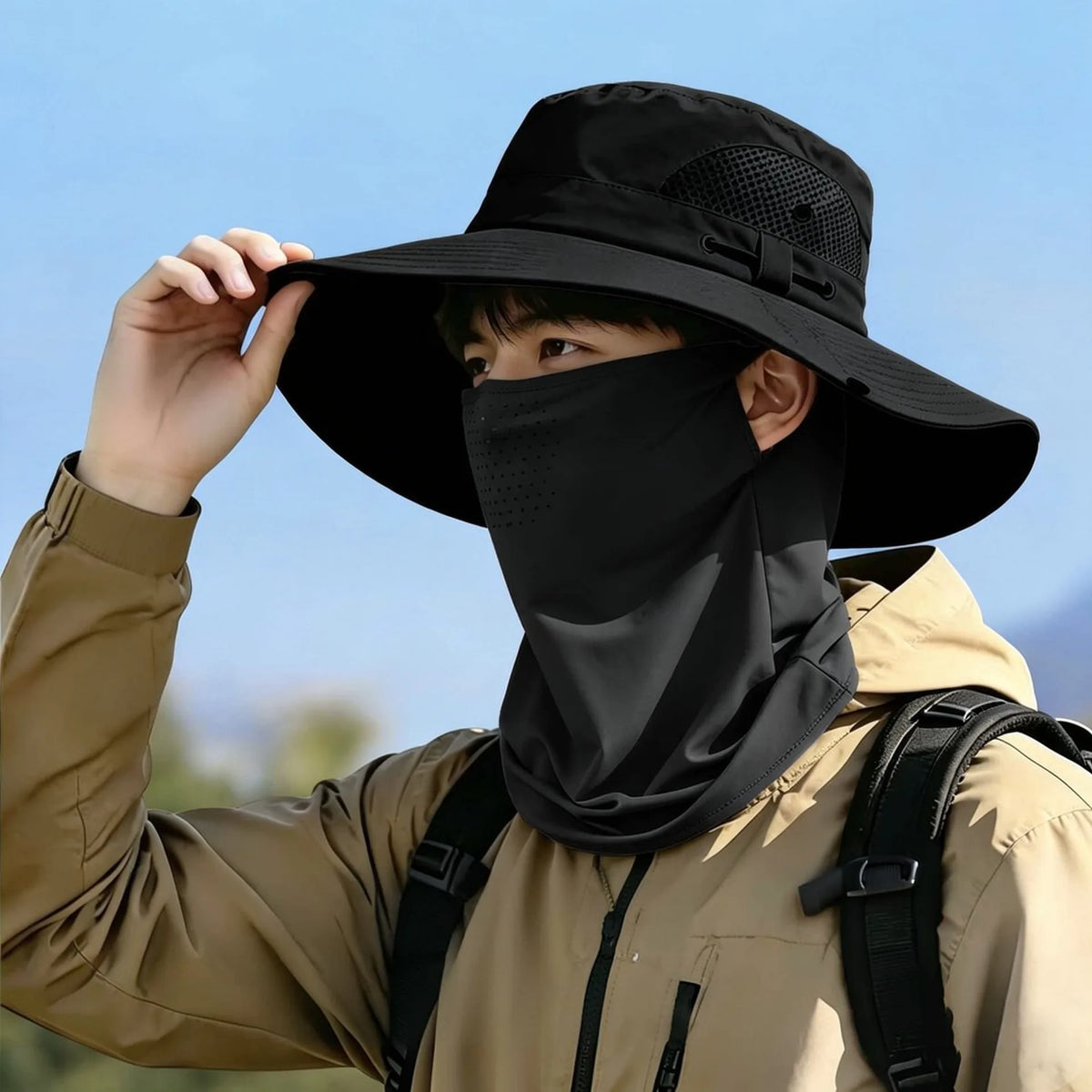 Adjustable Quick-Dry UV Protection Fishing Bucket Hat