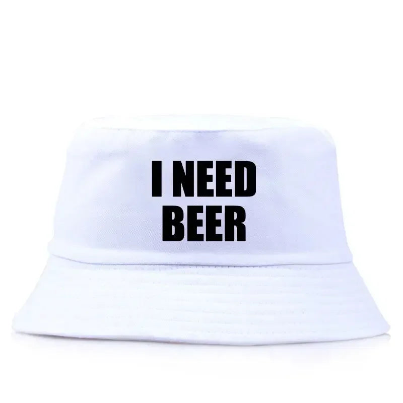 I Need Beer Fashion Reversible Bob Bucket Hat