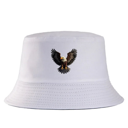 American Bald Eagle Patriotic Bucket Hat