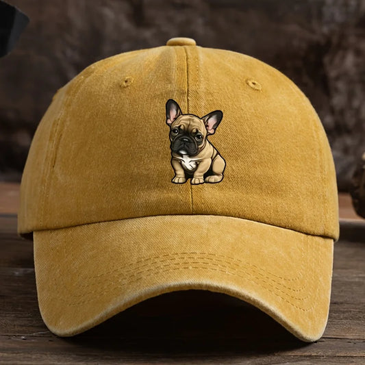 French Bulldog Casual Outdoor Baseball Cap