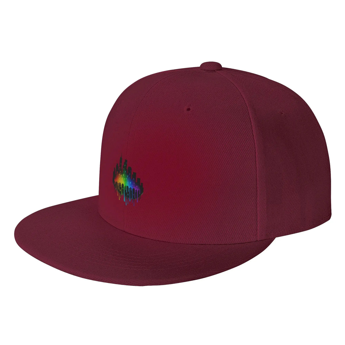 Color Drip City Fashion Snapback Cap