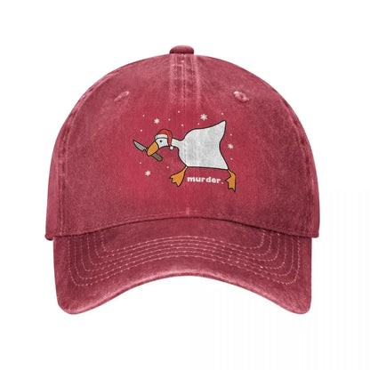 Christmas Peace Was Never An Option Baseball Cap