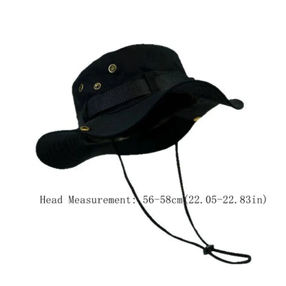 Quick Dry Adjustable Wide Brim Bucket Hat