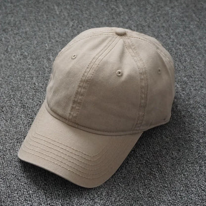 Oversize 100% Cotton Baseball Cap Large Snapback Hat For Big Heads Men Women Blank Sun Cap Adjustable Plain Dad Golf Cap Size 55-65cm
