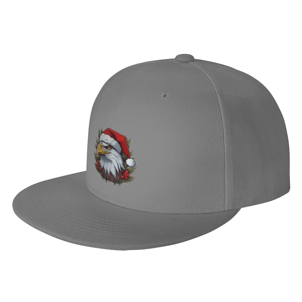 Christmas Eagle Santa Snapback Cap