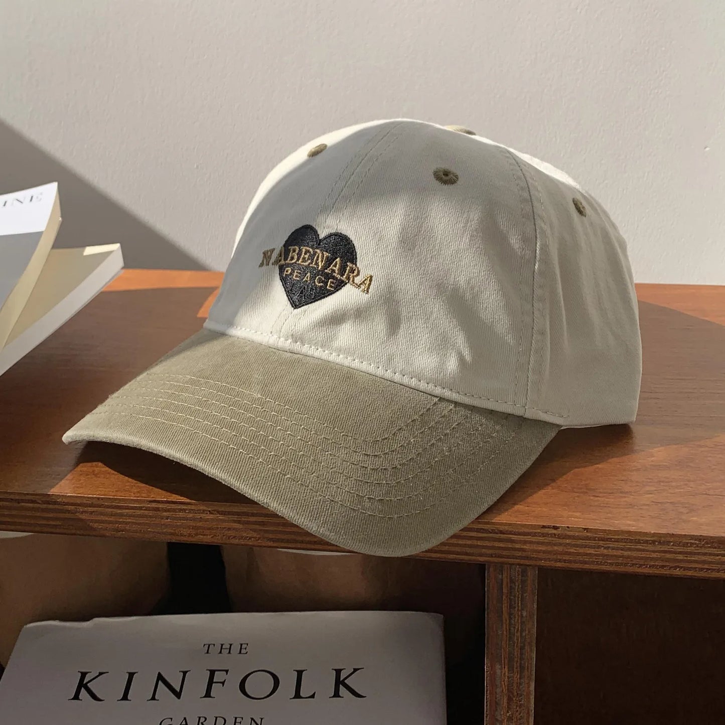Sweet Heart Patchwork Baseball Cap