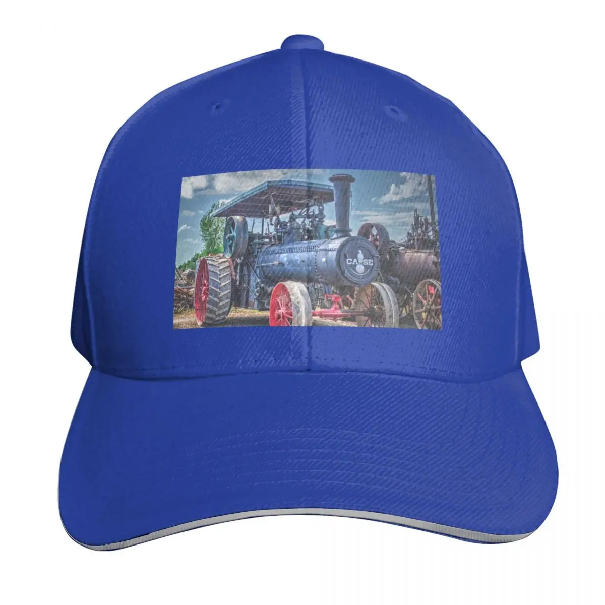 Case Steam Traction Engine Vintage Baseball Cap