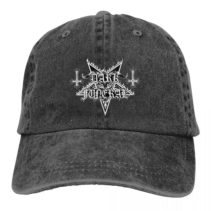 Dark Funeral Baphomet Washed Baseball Cap