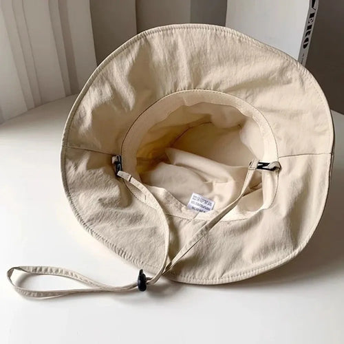 Quick-Dry Lightweight Wide Brim Camping Bucket Hat