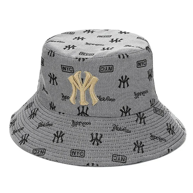 Unisex Letter Embroidery Fisherman Bucket Hats