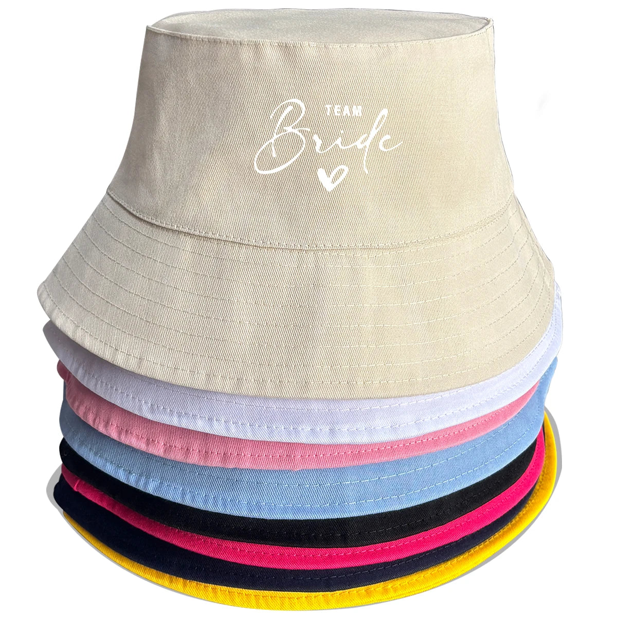 TEAM Bride Candy Color Bucket Hat