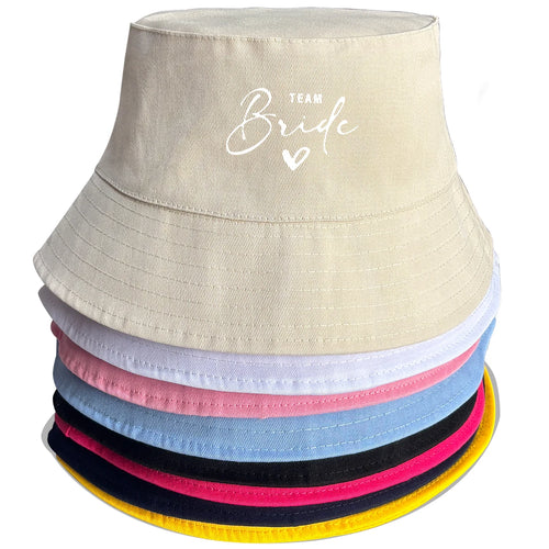 TEAM Bride Candy Color Bucket Hat