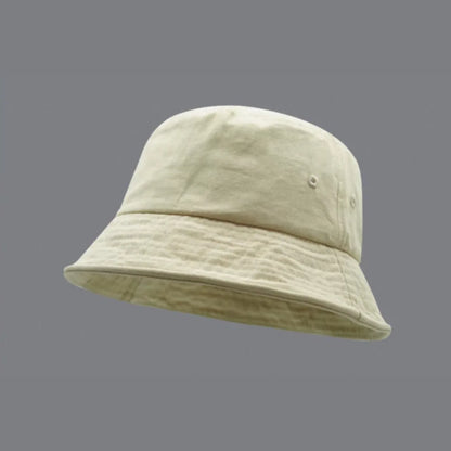 Washed Cotton Short Brim Bucket Hat