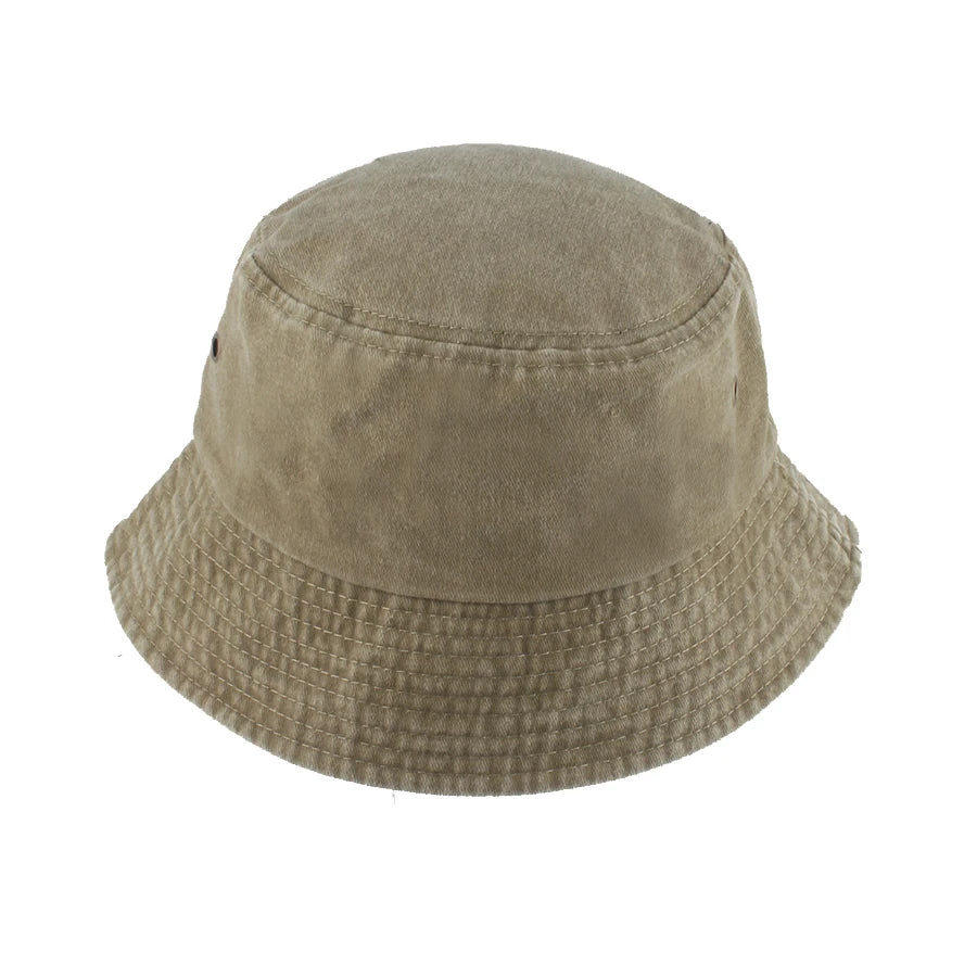 New Fisherman Hat Vintage Denim Bucket Hats
