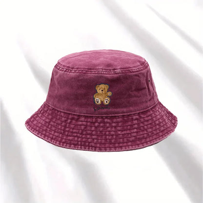 This Hat Featuring A "Bear" Design