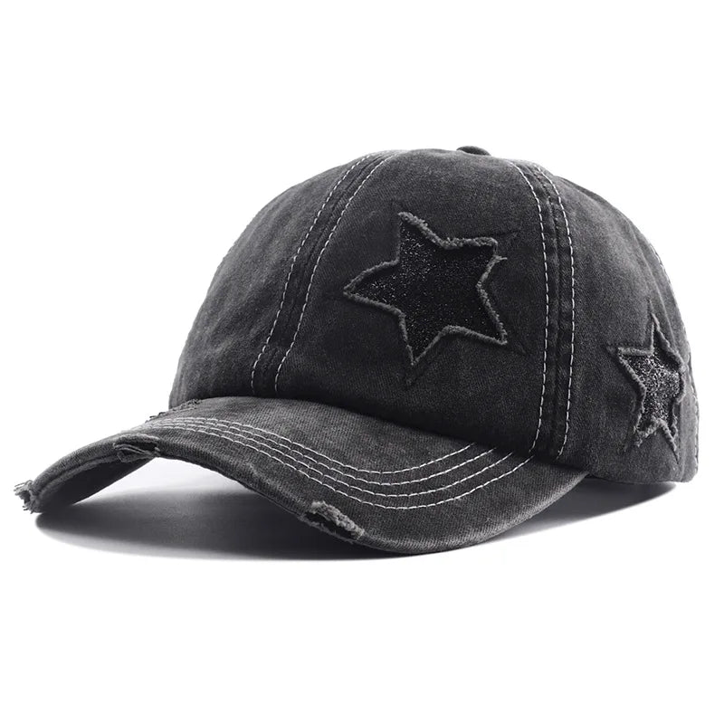 New High Ponytail Baseball Cap For Women Snapback Hat