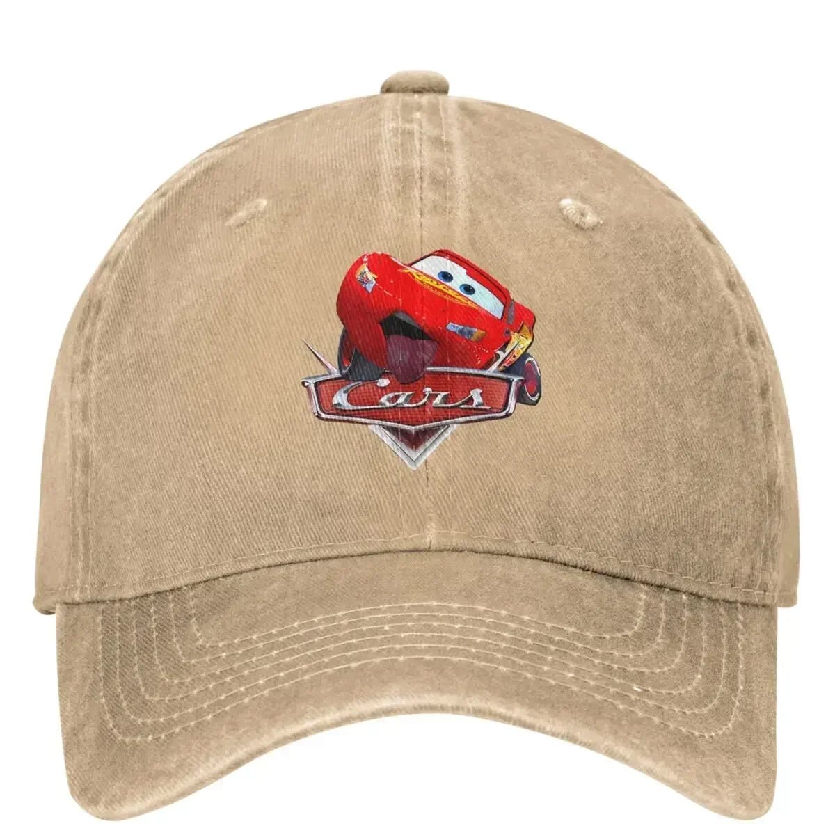 Lightning McQueen Washed Baseball Cap