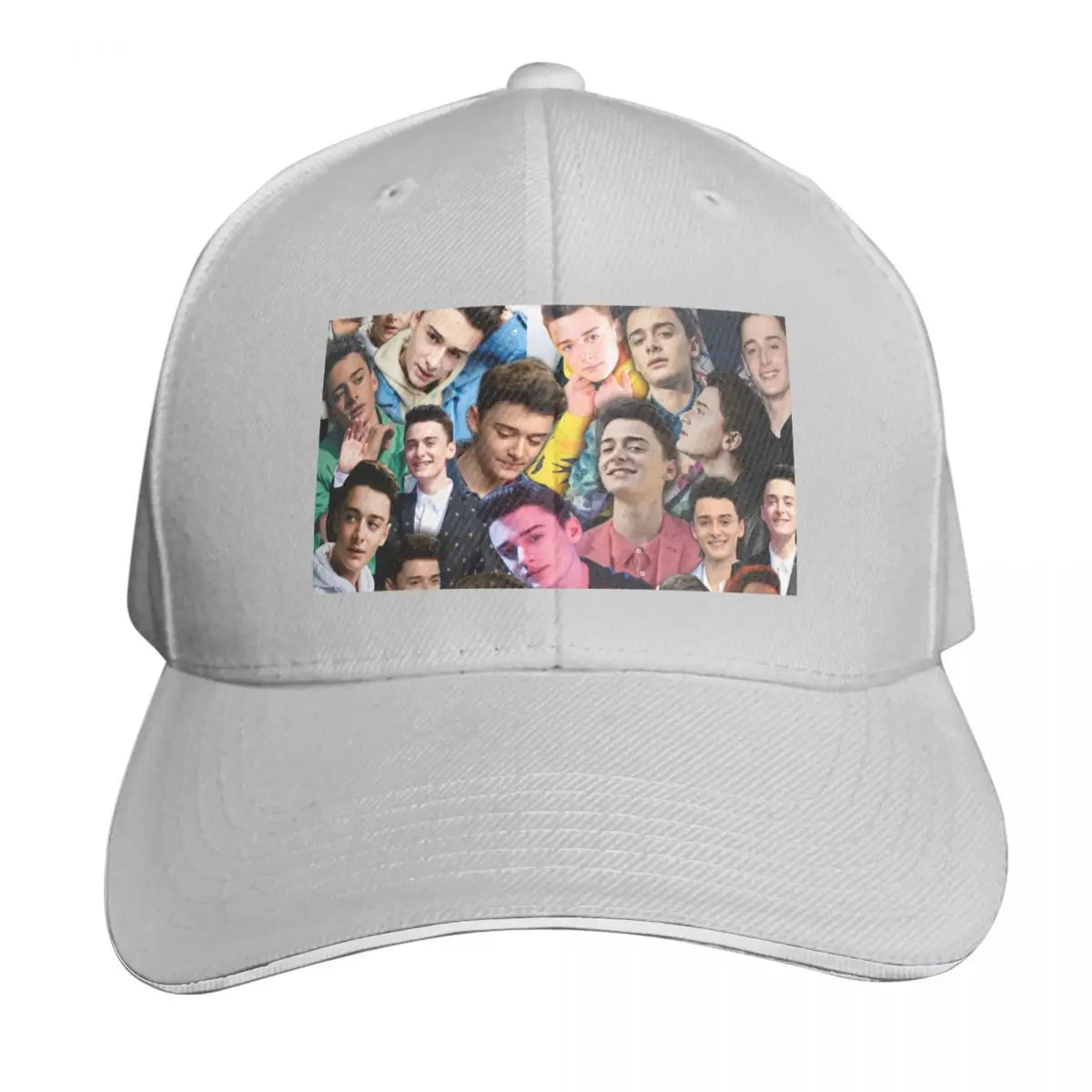 Noah Schnapp Collage Embroidered Baseball Cap