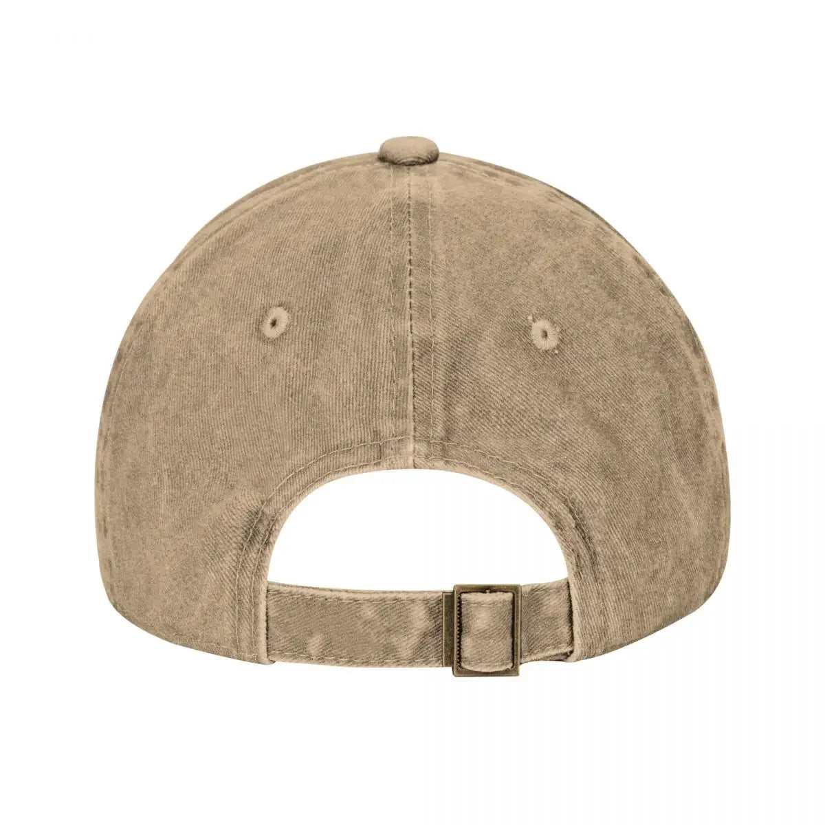 Vintage Frog Cartoon Distressed Denim Baseball Cap