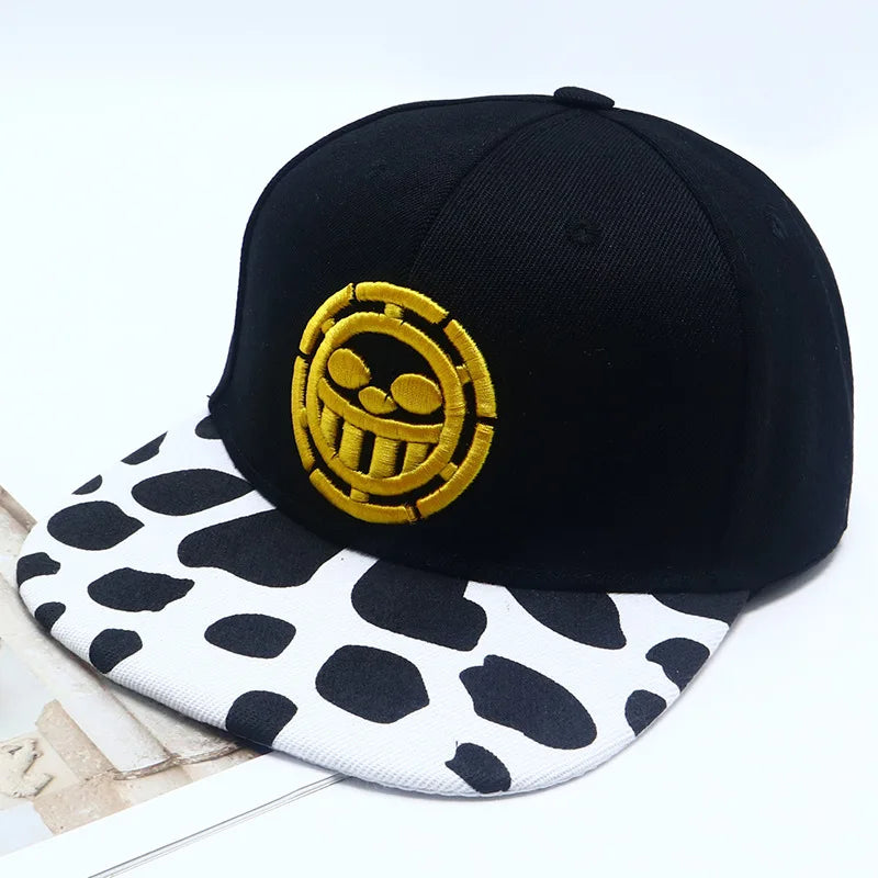 Adjustable Letter Embroidered Unisex Hip-Hop Snapback Cap