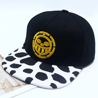 Adjustable Letter Embroidered Unisex Hip-Hop Snapback Cap