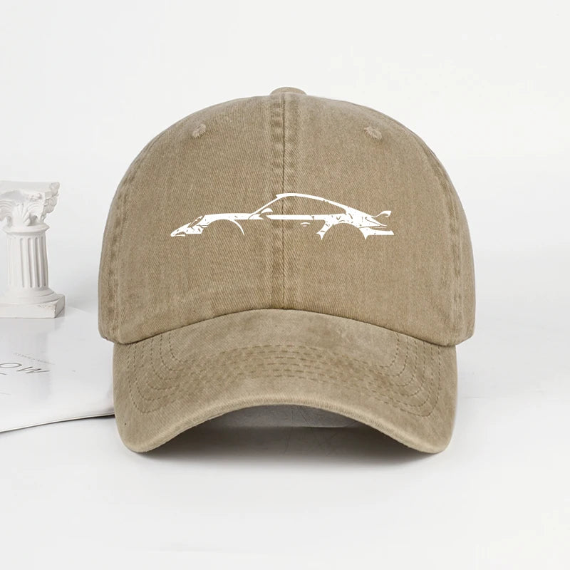Retro Sports Car Baseball Cap