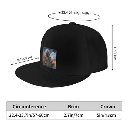 City House In The Clouds Snapback Cap