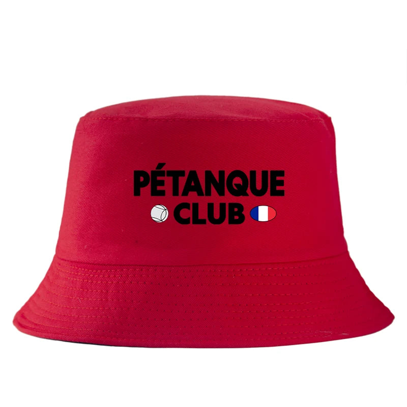 Petanque Club Sport Print Bucket Hat Unisex