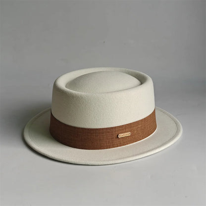 Autumn And Winter Fedora Hat For Women