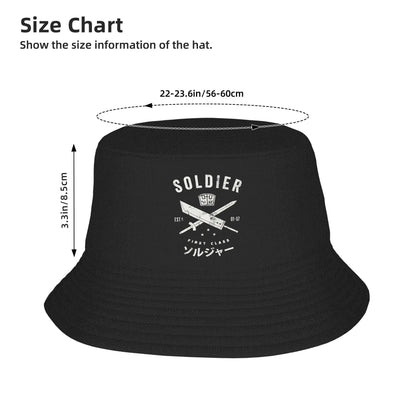 Soldier Sephiroth Breathable Graphic Outdoor Bucket Hat