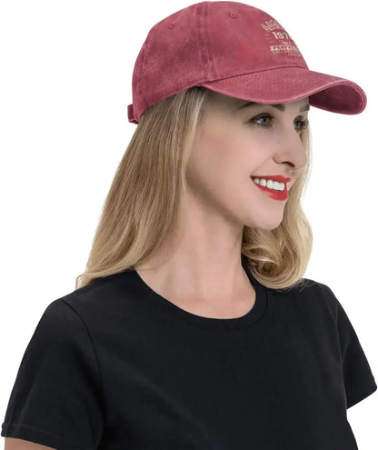 Vintage 1974 Birthday Baseball Cap