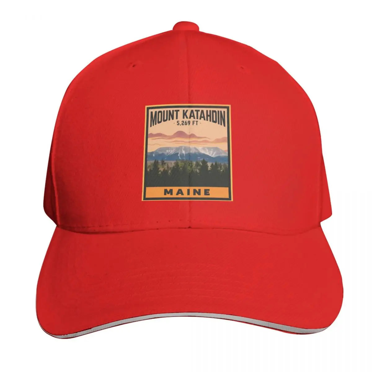 Mount Katahdin Maine Classic Baseball Cap