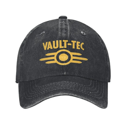 Vault Tec Logo Fallouted Game Sun Baseball Cap Unisex Teens
