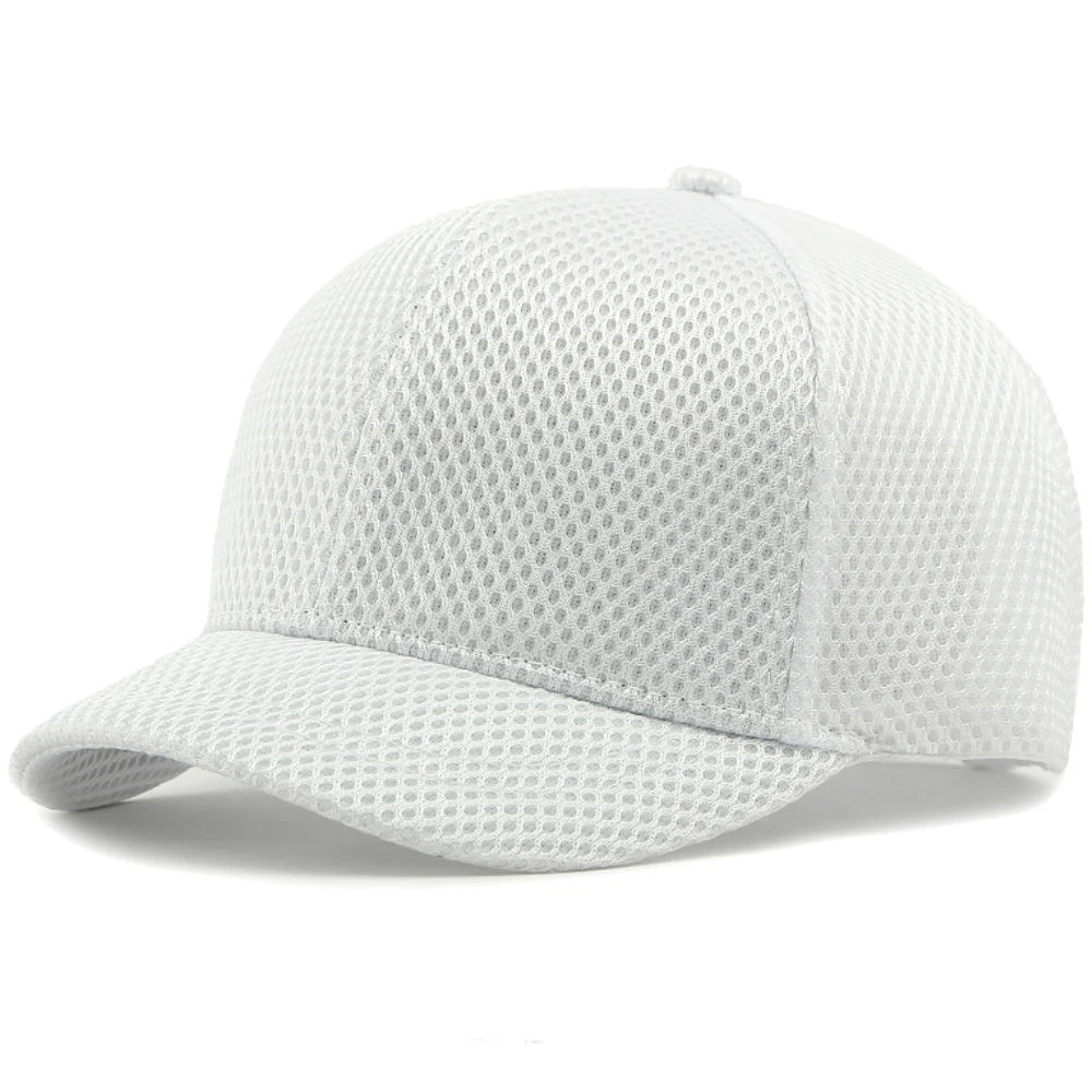 5cm Short Brim Baseball Cap Male 6 Panels Baseball Hat