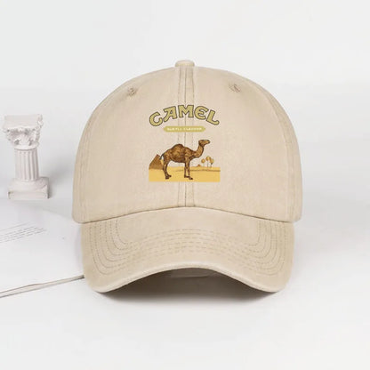 Camel Print Classic Vintage Baseball Cap