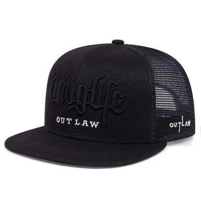 Thuglife Embroidered Adult Adjustable Hip-Hop Snapback Cap