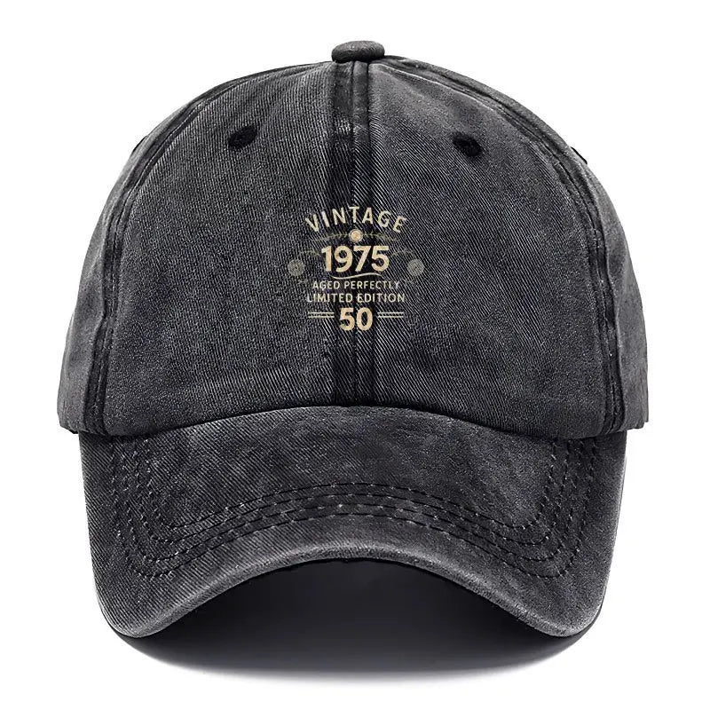 Retro Distressed Sports Baseball Cap