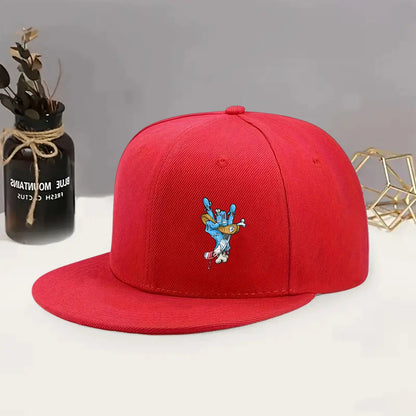 Adjustable Printed Trendy Duckbill Snapback Cap