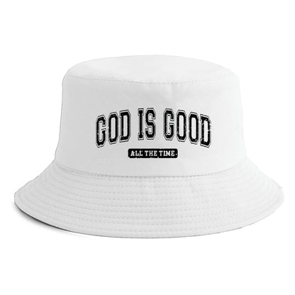 Reversible God Is Good Retro Bucket Hat