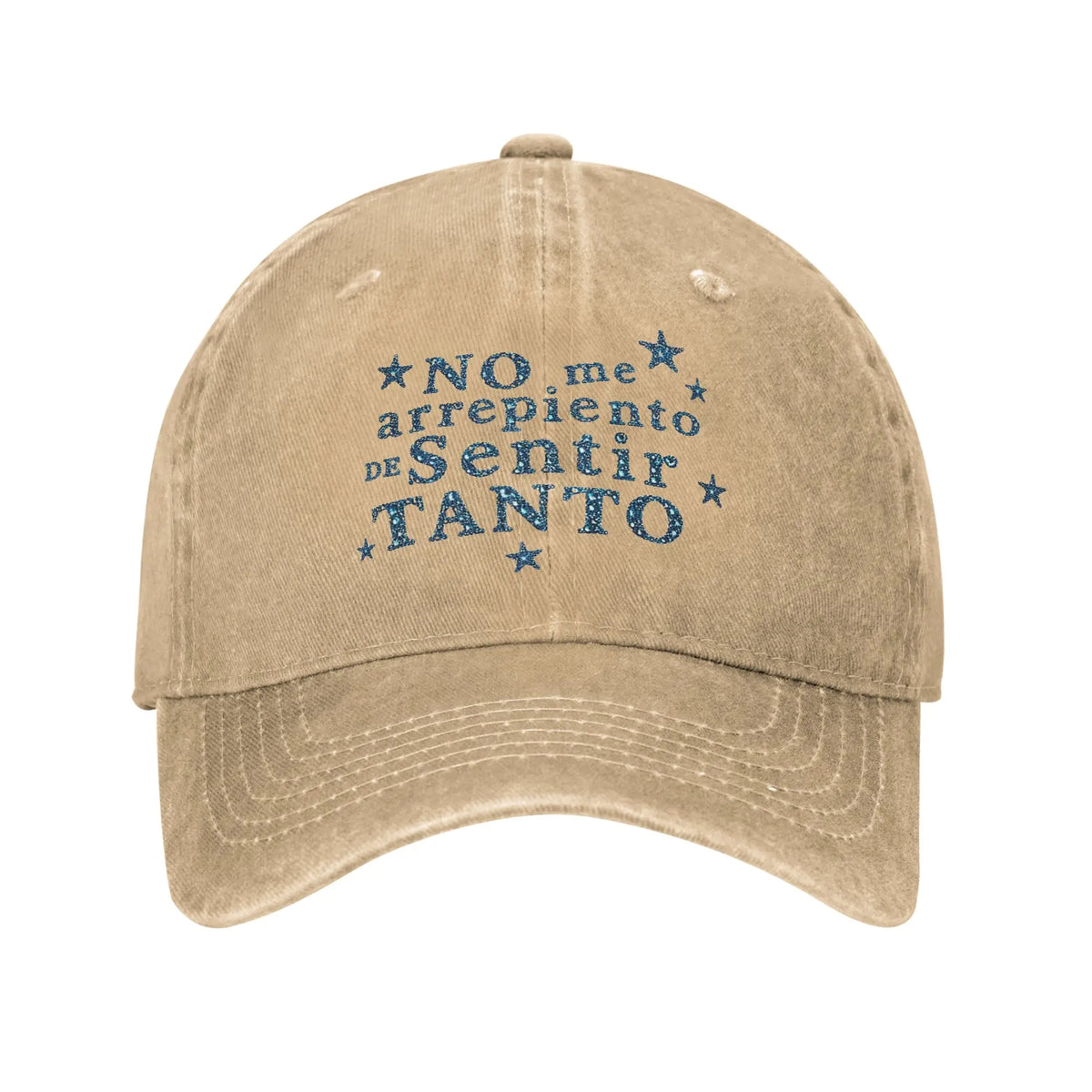 K-Karoled NMADST New Album Distressed Denim Baseball Cap