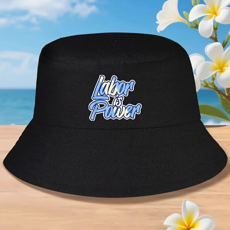 Labor Is Power Workers Movement Bucket Hat