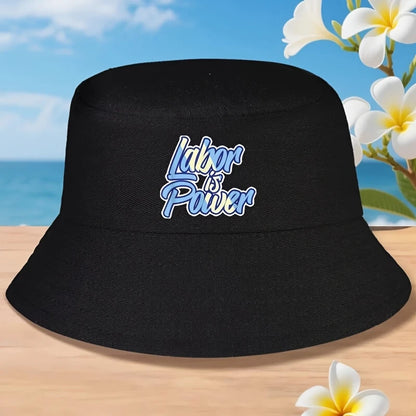 Labor Is Power Workers Movement Bucket Hat